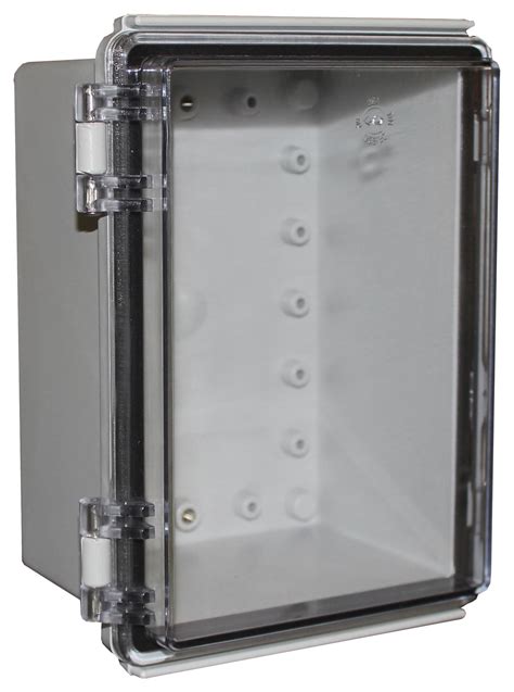 weatherproof enclosure hinged lid